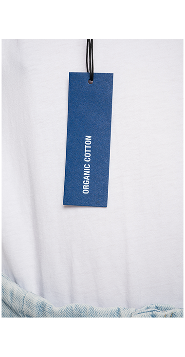ピースダイオーガニックコットンジャージーTシャツ 詳細画像